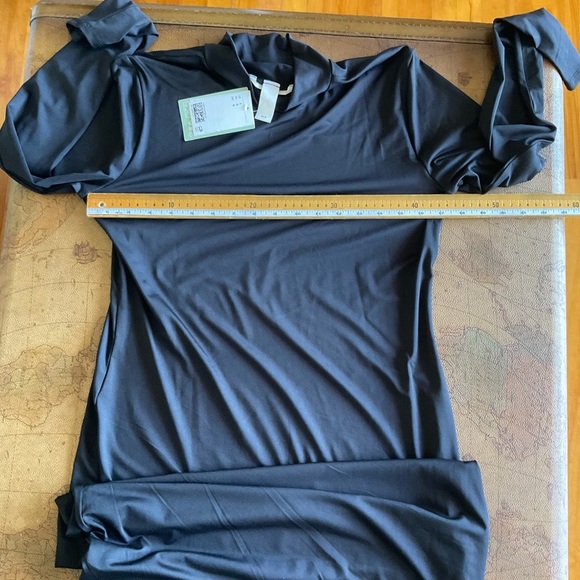H&M NWT Black Mock Neck Long Sleeve Dress - Picture 5 of 8